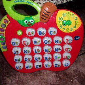 VTECH Alphabet Apple Talking Learning Toy New